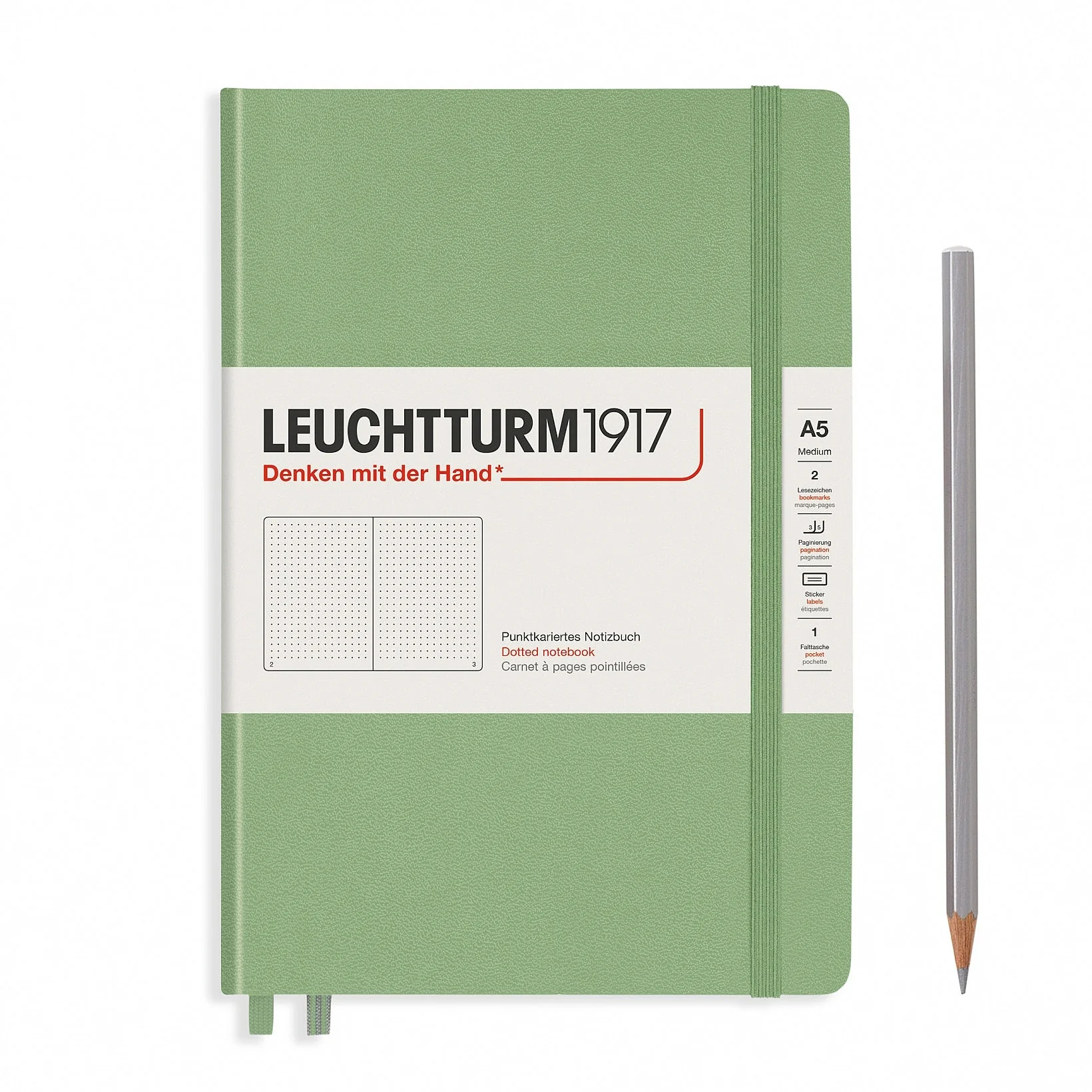 Leuchtturm A5 Hardcover Notebook - Dot Grid - Image 30