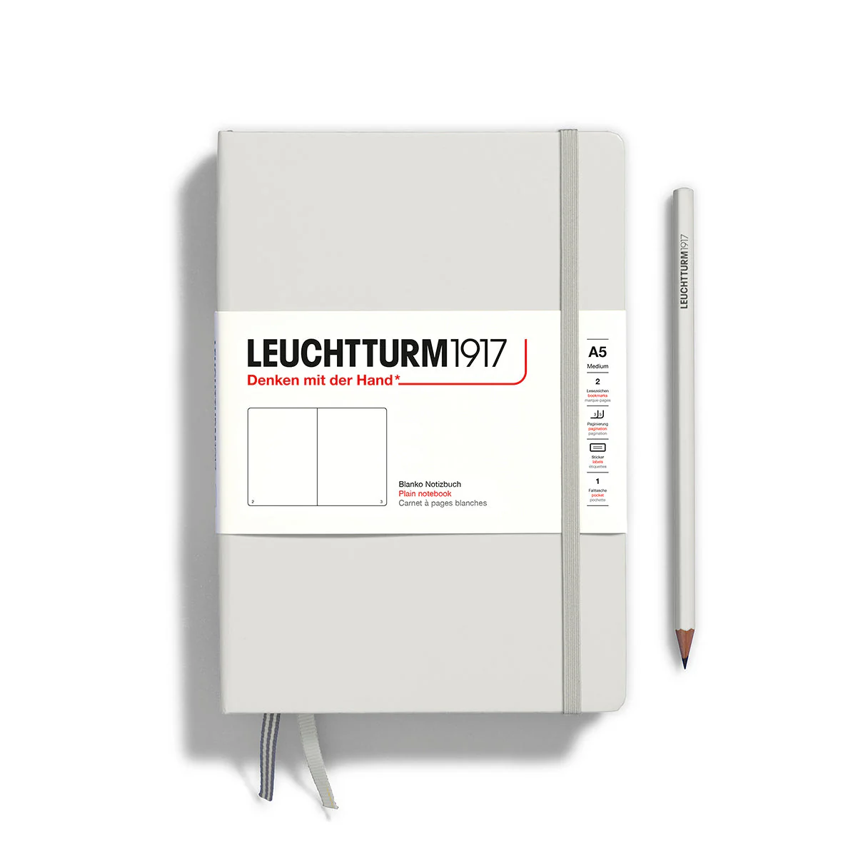 Leuchtturm A5 Hardcover Notebook - Plain - Image 11