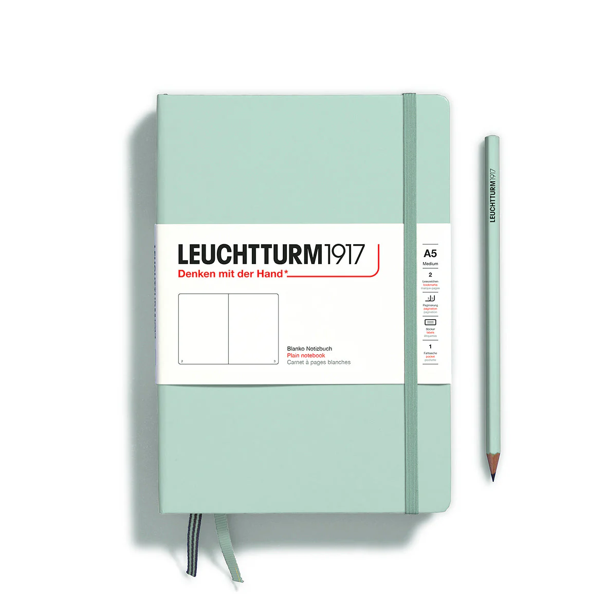 Leuchtturm A5 Hardcover Notebook - Plain - Image 15
