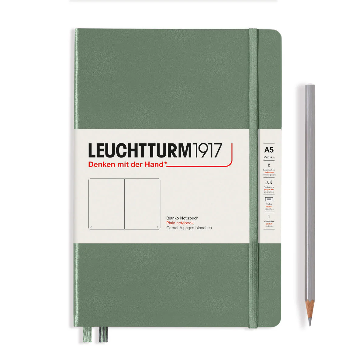 Leuchtturm A5 Hardcover Notebook - Plain - Image 19