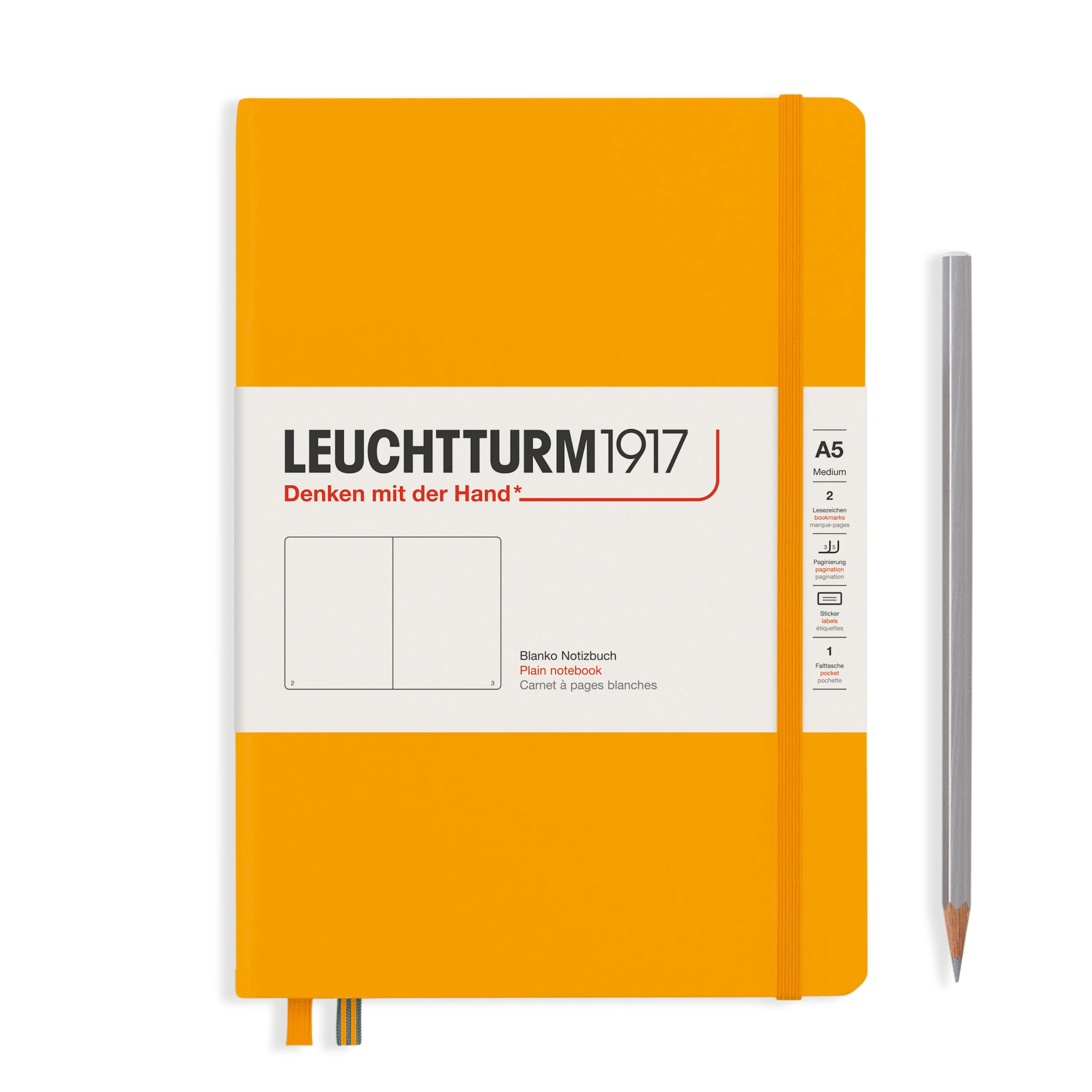 Leuchtturm A5 Hardcover Notebook - Plain - Image 25