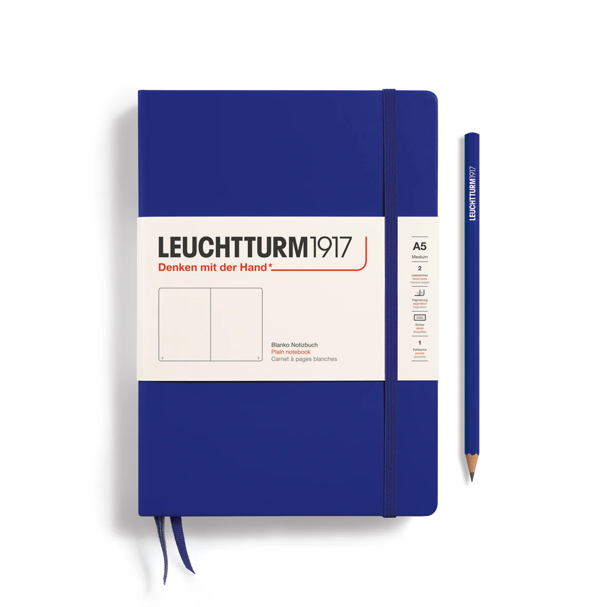 Leuchtturm A5 Hardcover Notebook - Plain - Image 28
