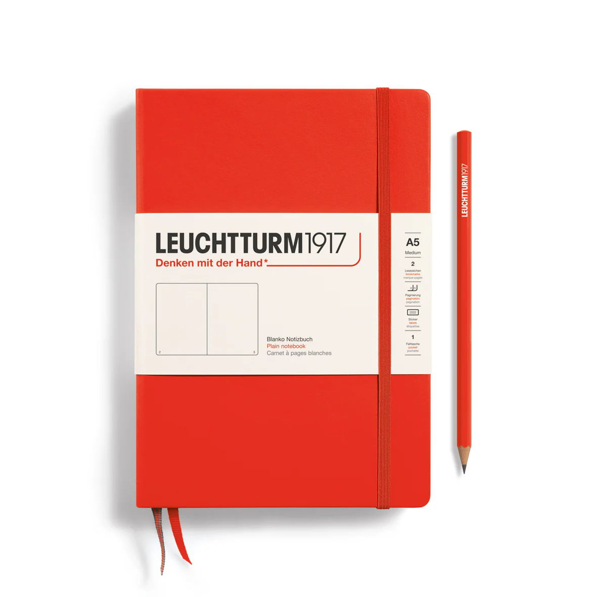 Leuchtturm A5 Hardcover Notebook - Plain - Image 33