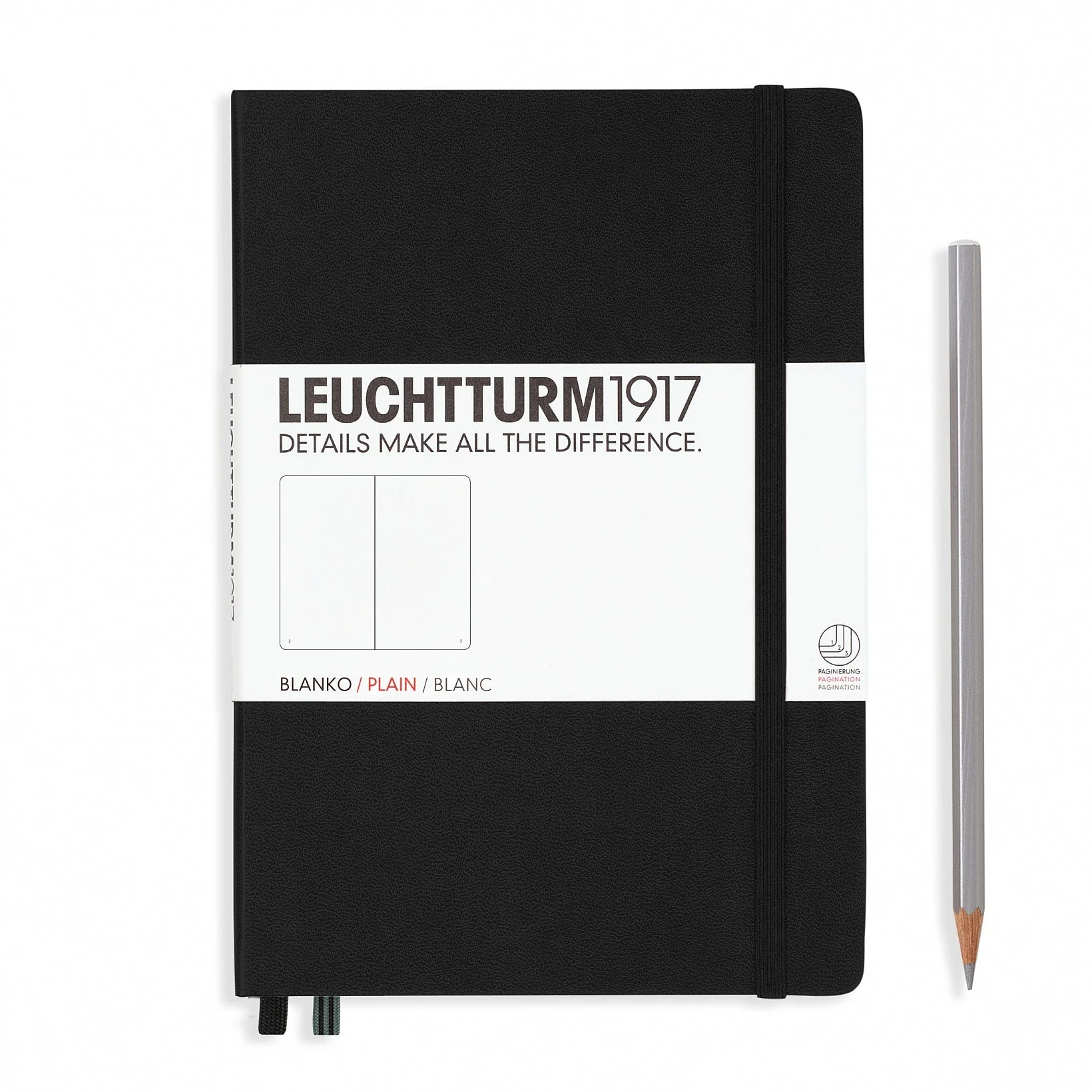 Leuchtturm A5 Hardcover Notebook - Plain - Image 7
