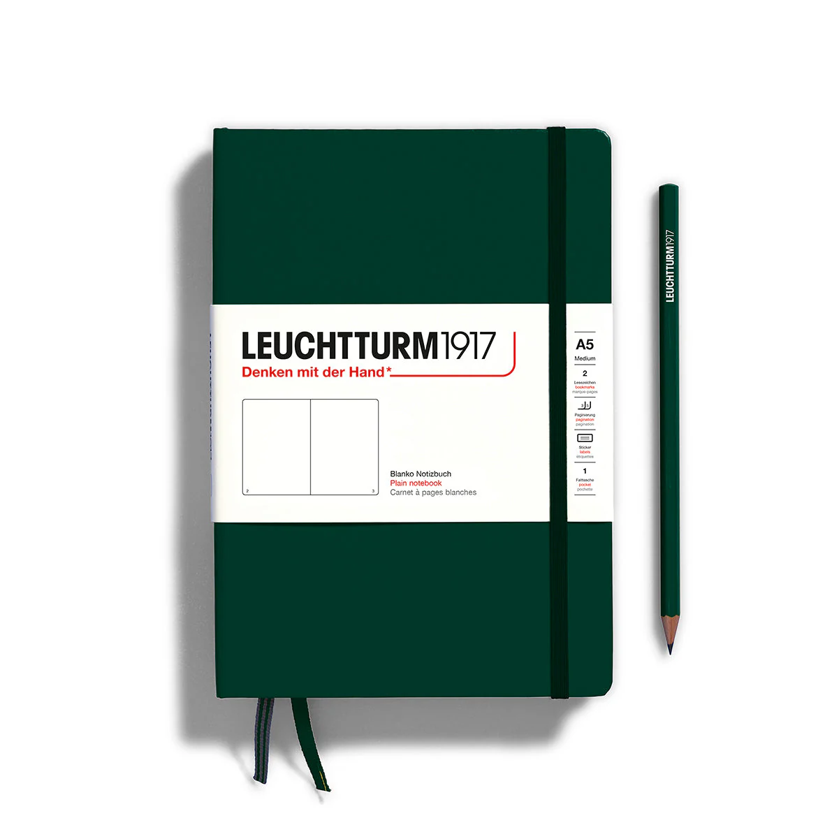 Leuchtturm A5 Hardcover Notebook - Plain - Image 9