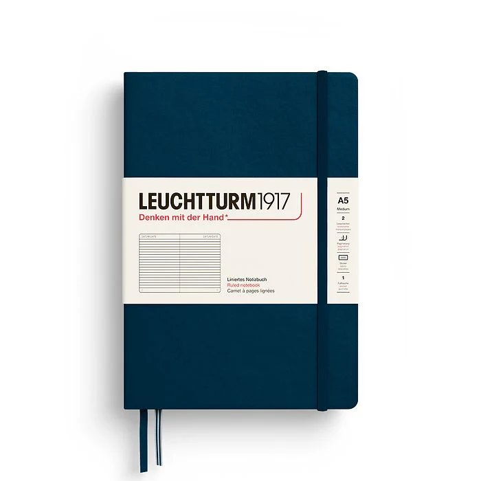 Leuchtturm A5 Hardcover Notebook - Ruled - Image 37