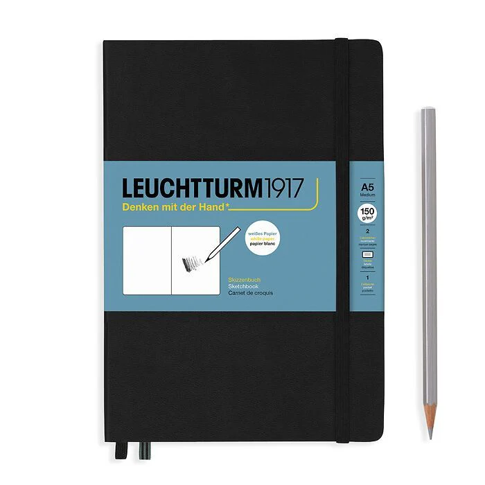 Leuchtturm A5 Medium Hardcover Sketchbook - Image 5