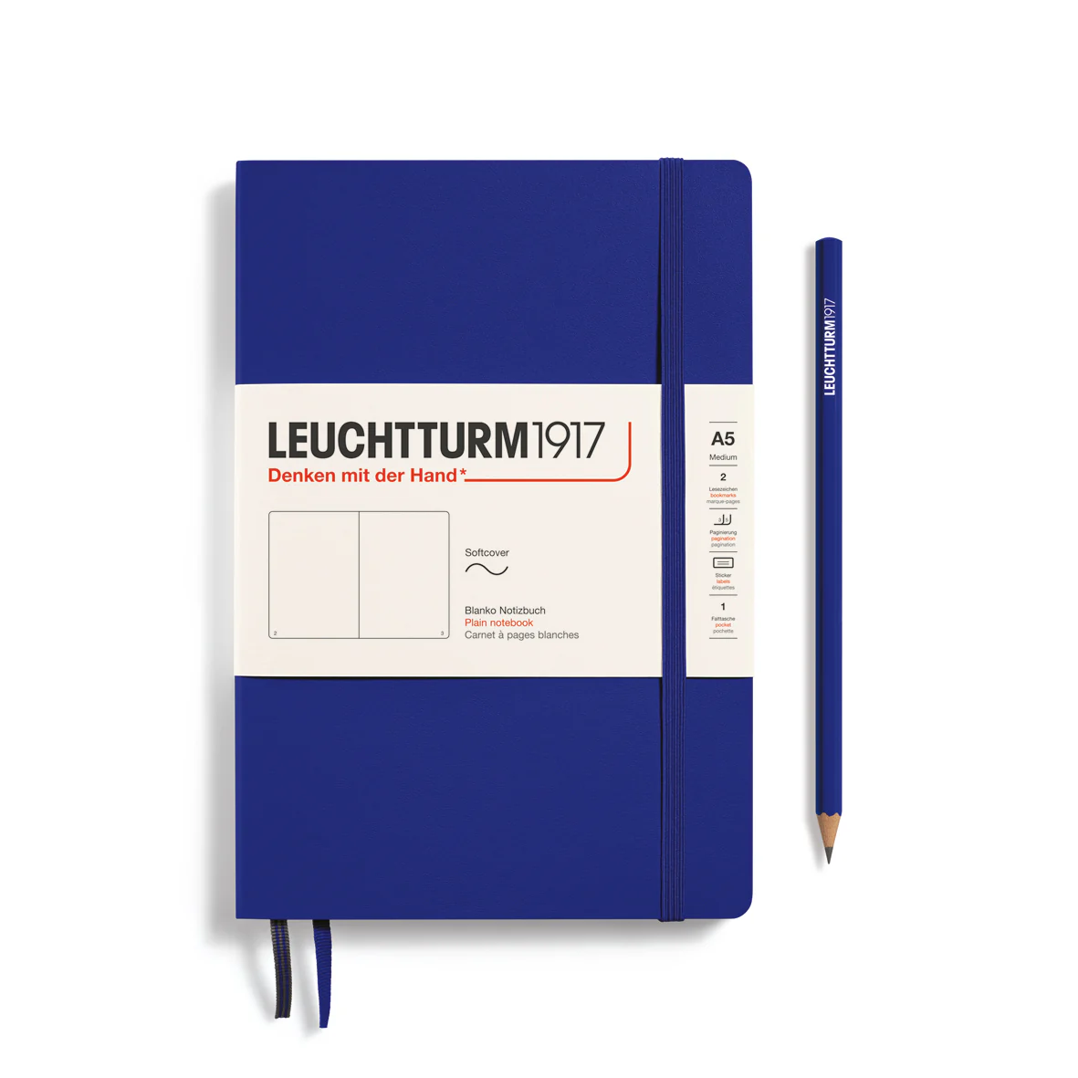 Leuchtturm A5 Softcover Notebook - Plain - Image 8