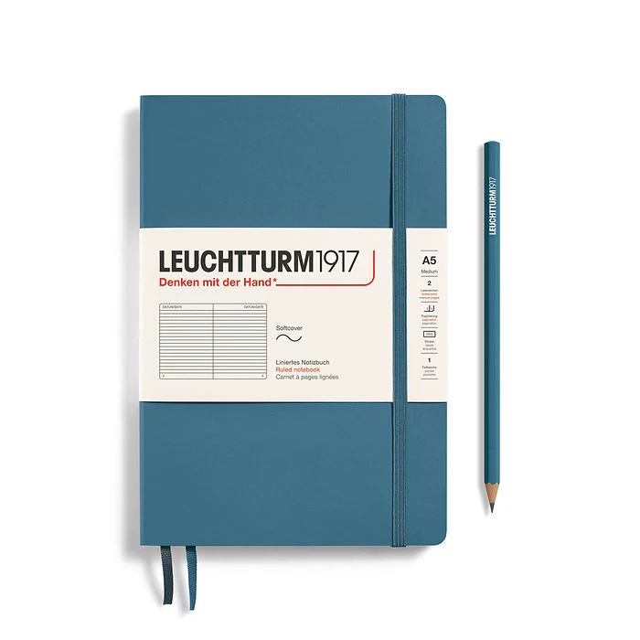 Leuchtturm A5 Softcover Notebook - Ruled - Image 12
