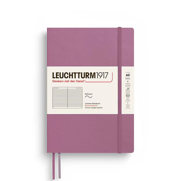 Leuchtturm A5 Softcover Notebook - Ruled - Image 13