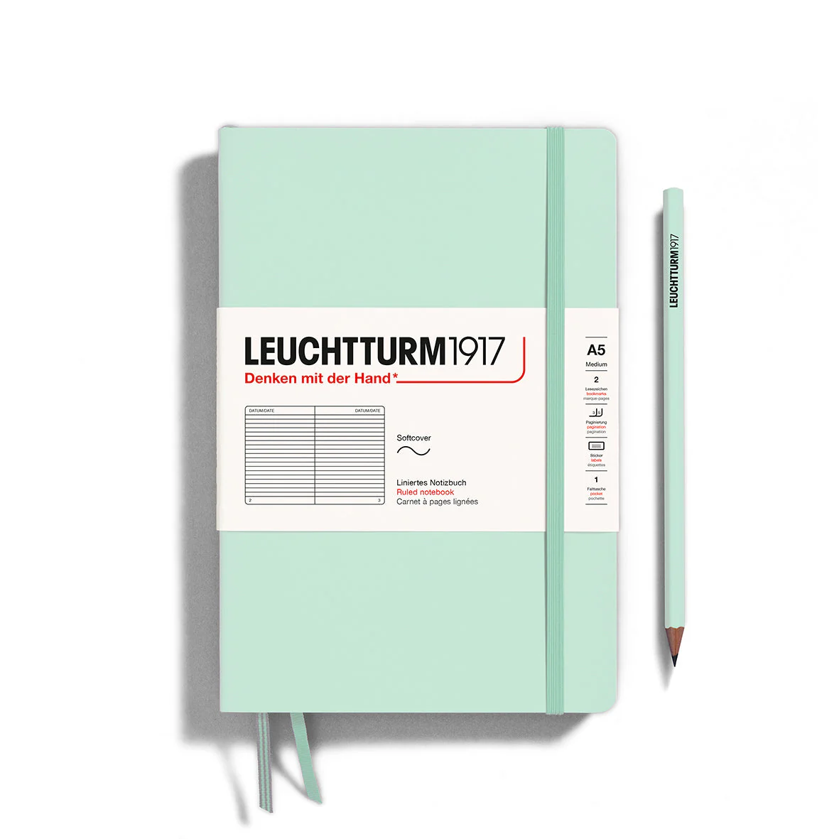 Leuchtturm A5 Softcover Notebook - Ruled - Image 6