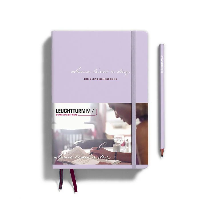 Leuchtturm A5 Some Lines Per Day - 5-Year Notebook - Image 6