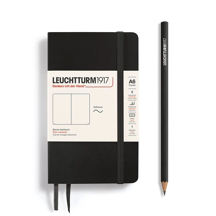 Leuchtturm A6 Softcover Notebook - Plain - Image 9