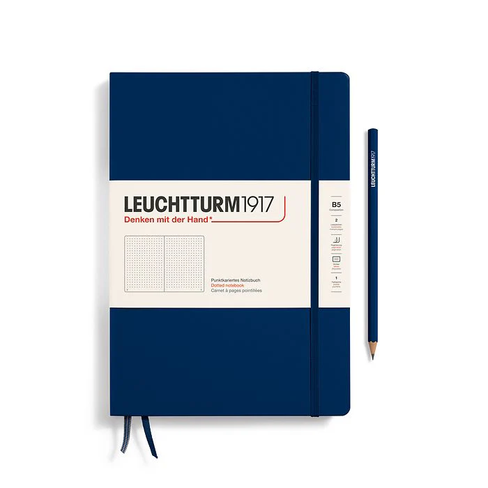 Leuchtturm B5 Composition Hardcover Notebook - Dot Grid - Image 5