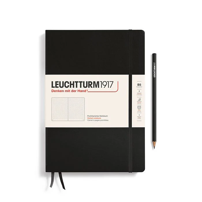 Leuchtturm B5 Composition Hardcover Notebook - Dot Grid - Image 8