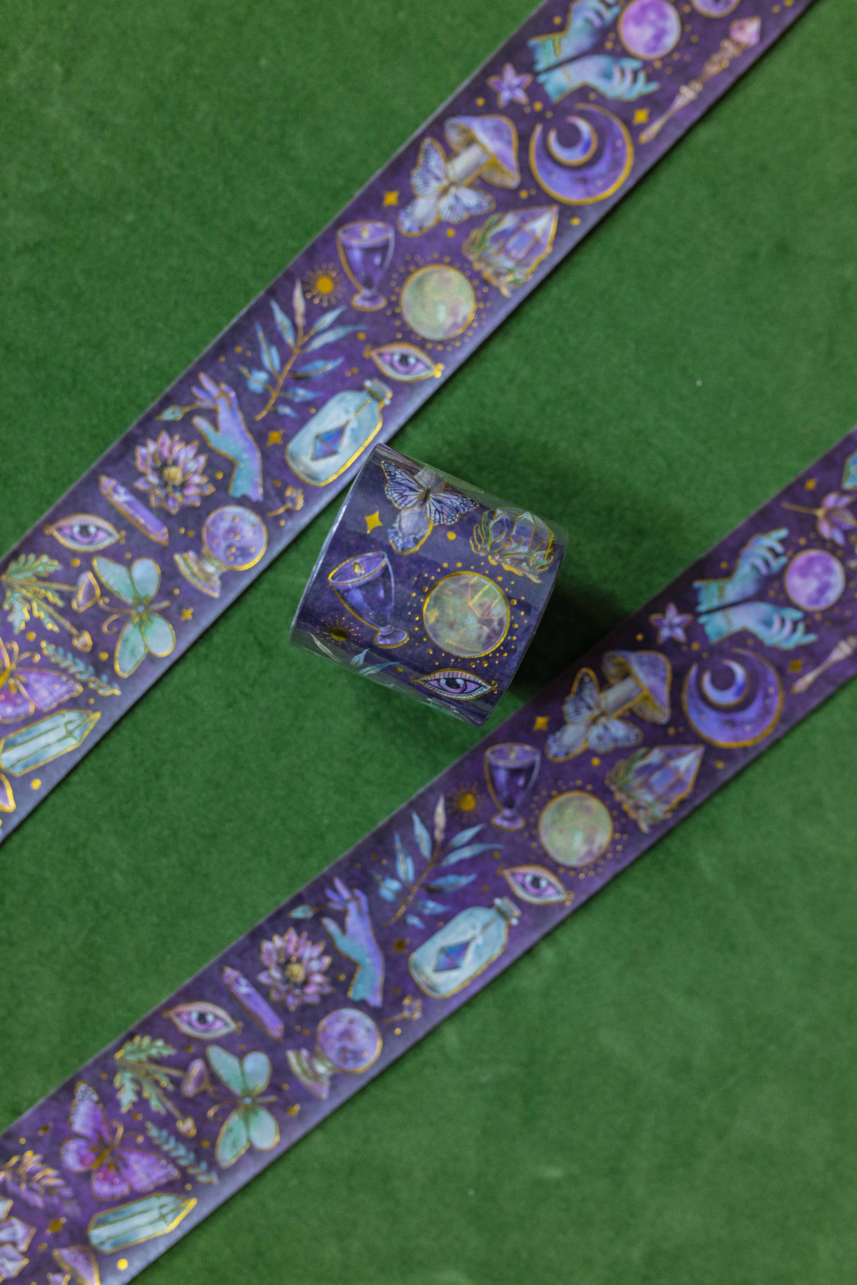 CoraCreaCrafts Magical Night Foil Washi Tape - Image 3