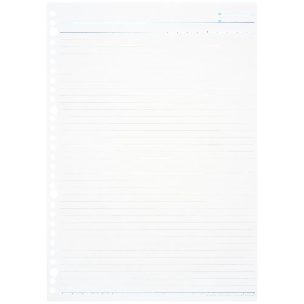 Maruman Loose Leaf Paper - 7mm Ruled - A4 - Image 2