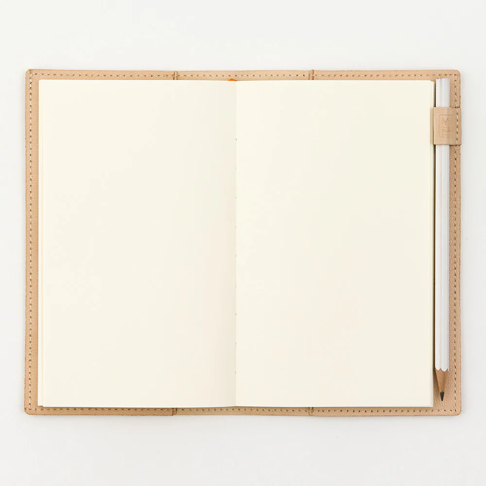 Midori MD Notebook Goat Leather Cover - B6 - Image 5