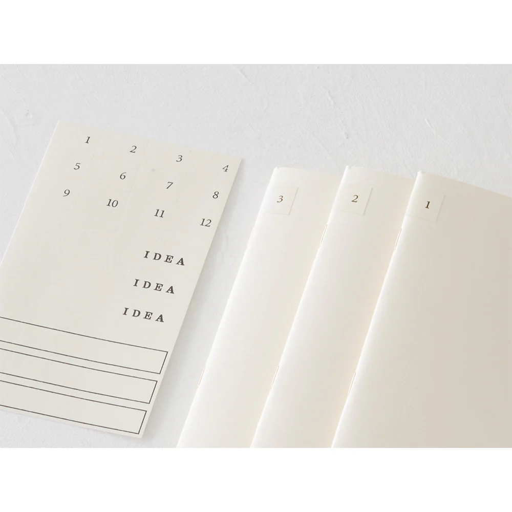 Midori MD Notebook Light - A4 - Grid (3 PCS) - Image 6