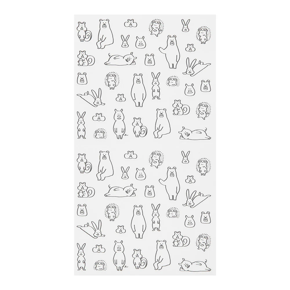 Midori Sticker - Forest Animals - Image 3