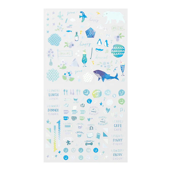 Midori Stickers - Blue - Image 3