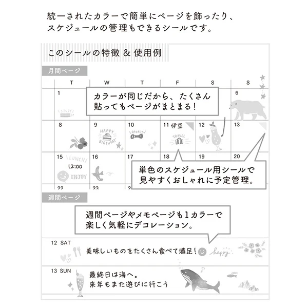 Midori Stickers - Blue - Image 6
