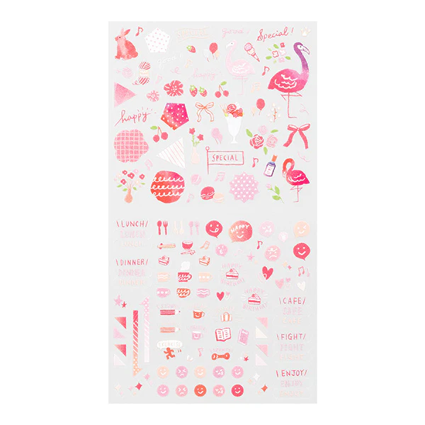 Midori Stickers - Pink - Image 3