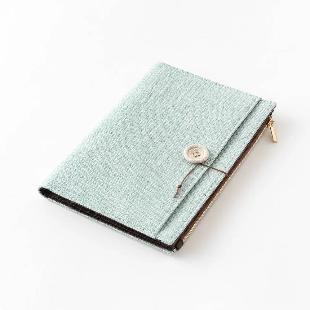 Midori Yuru Log Notebook B6 Cover - Cloth - Image 10