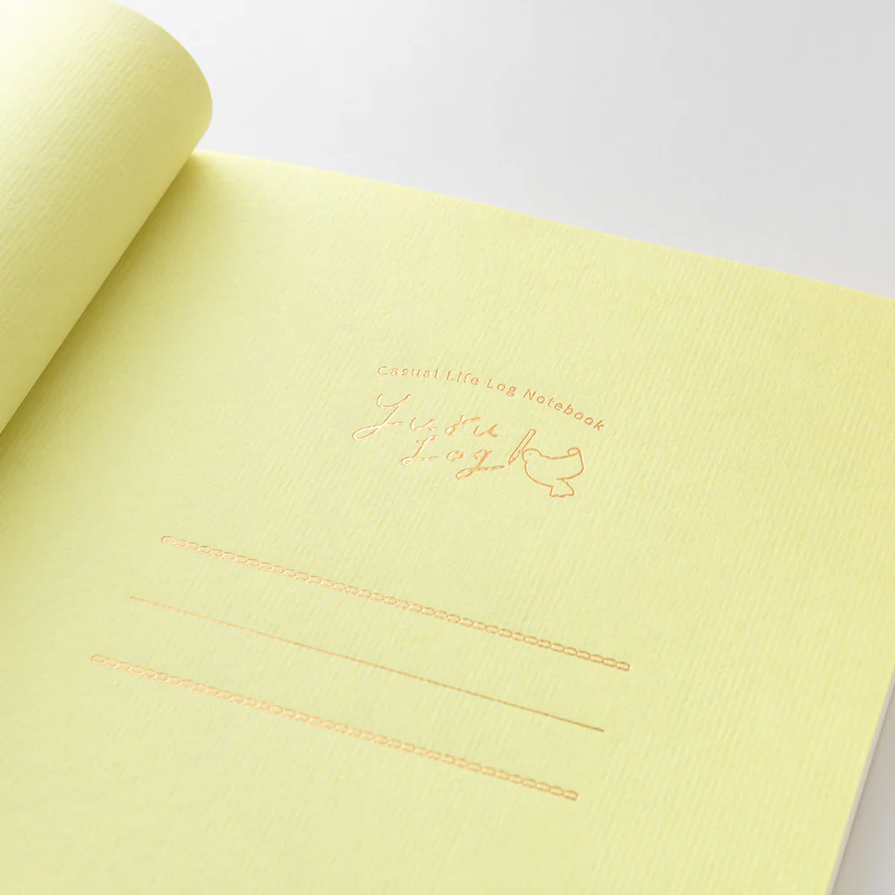 Midori Yuru Log Notebook B6 - Grid 2x2mm - Image 7