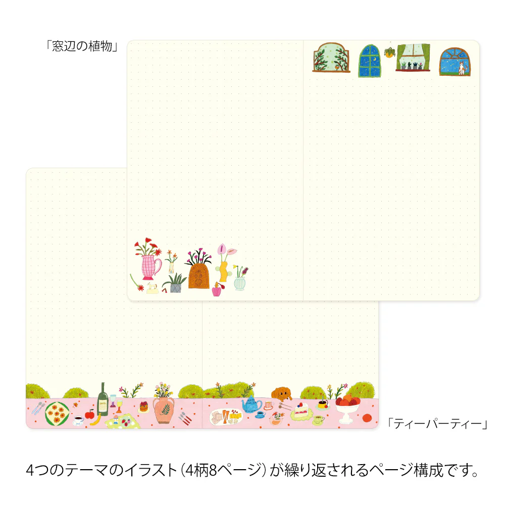 Midori Yuru Log Notebook B6 - My Life - Image 6