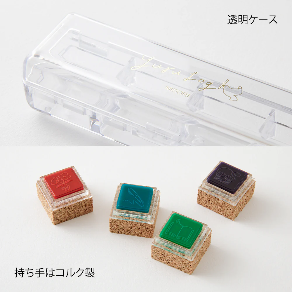 Midori Yuru Log Pre-inked Stamp - Image 29