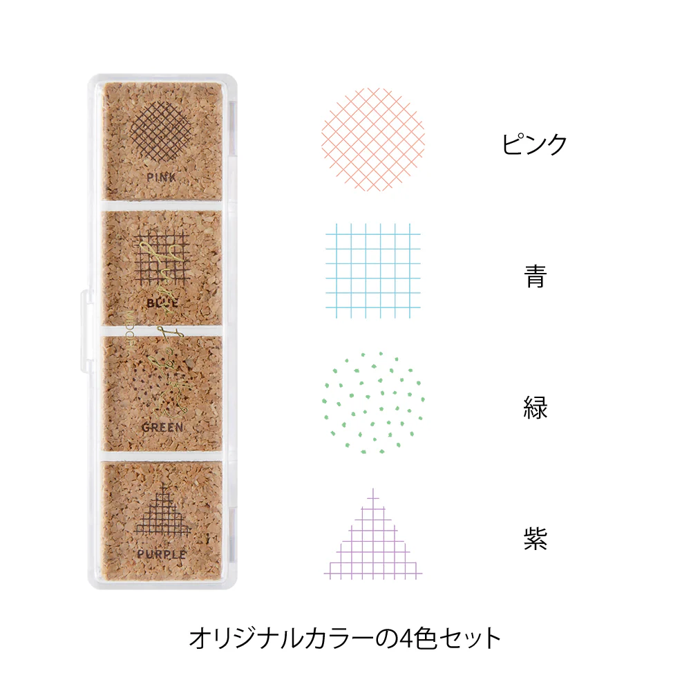 Midori Yuru Log Pre-inked Stamp - Image 3