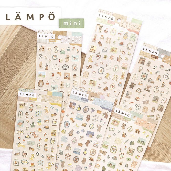 Mind Wave Lampo Mini Stickers - Rabbit and Dusk - Image 3