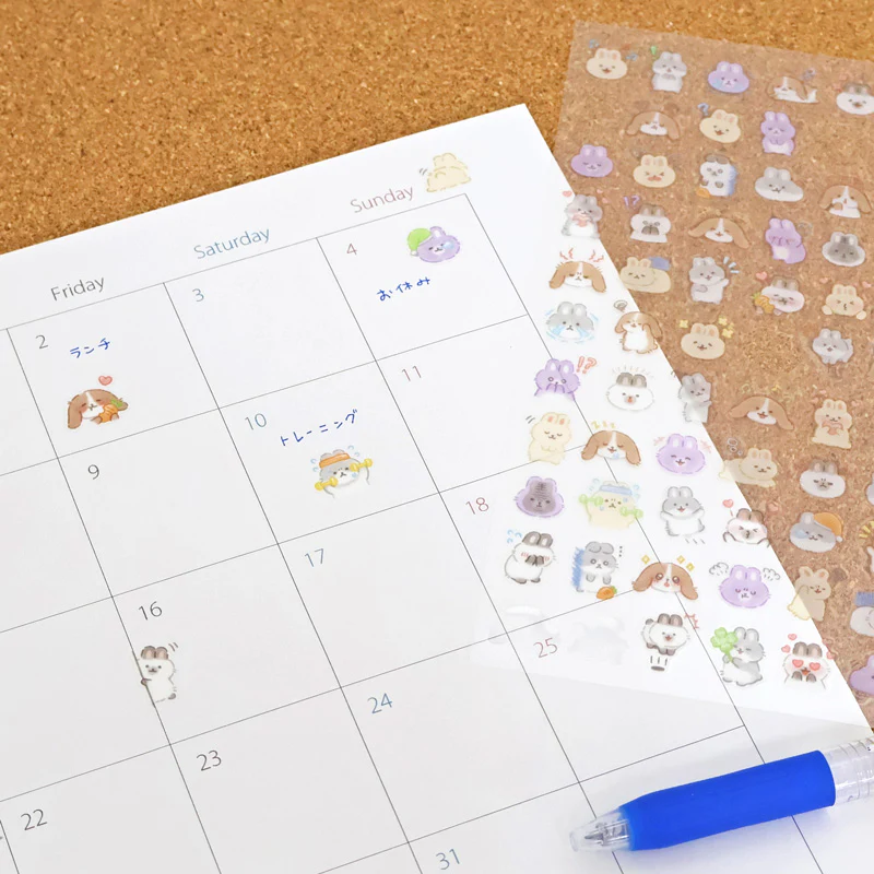 Mind Wave Mood Icon Stickers - Rabbit - Image 2