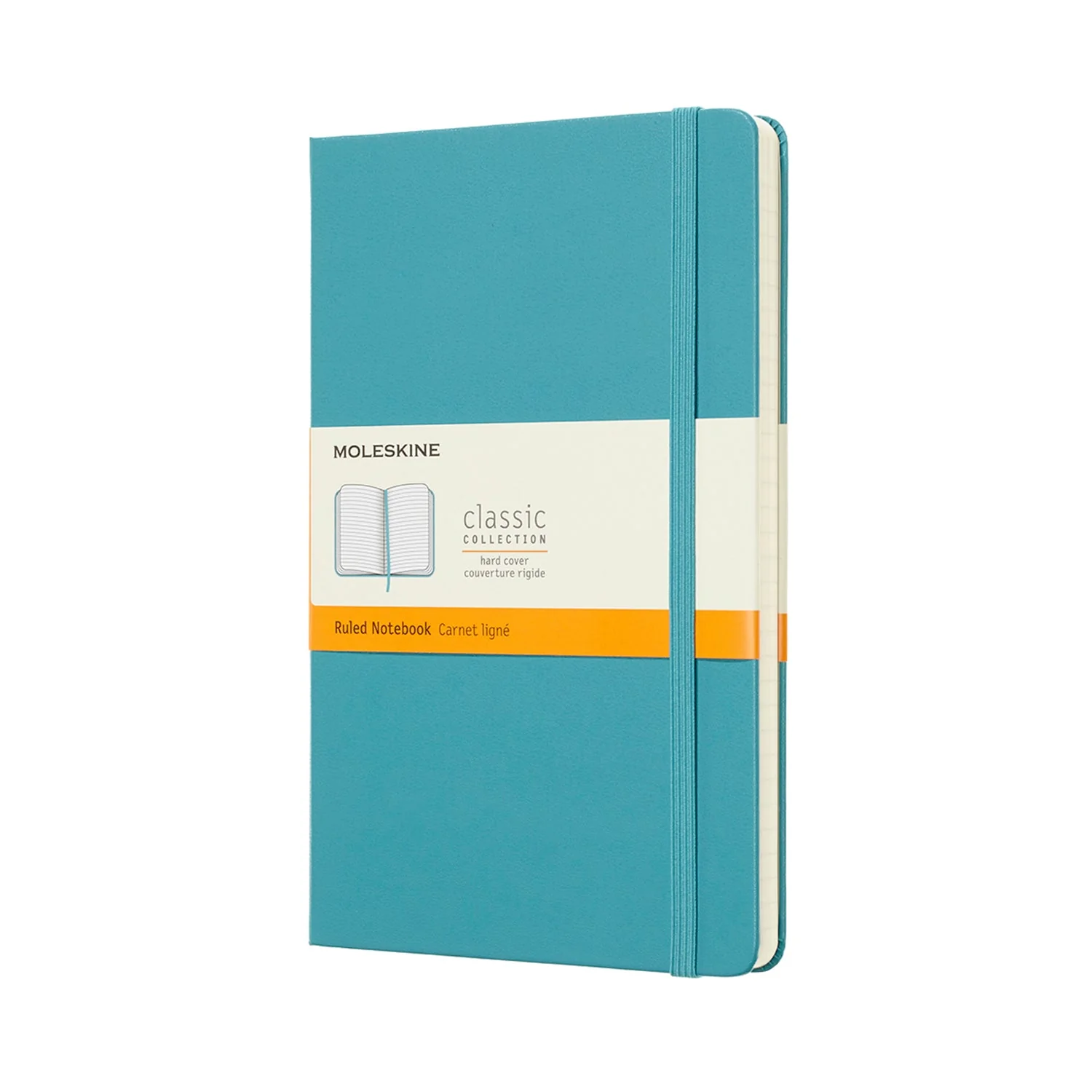 Moleskine Large Classic Hard Cover Notebook - Ruled - Image 2