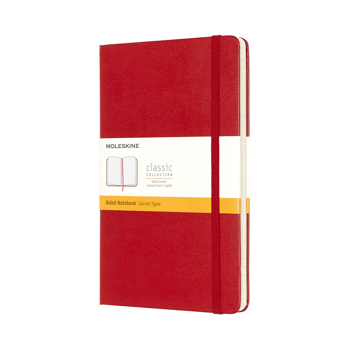 Moleskine Large Classic Hard Cover Notebook - Ruled - Image 7