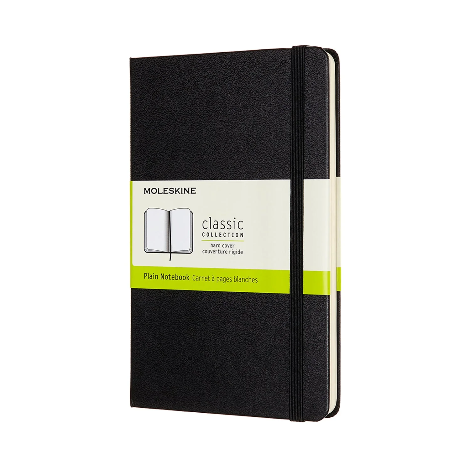 Moleskine Medium Classic Hard Cover Notebook - Plain