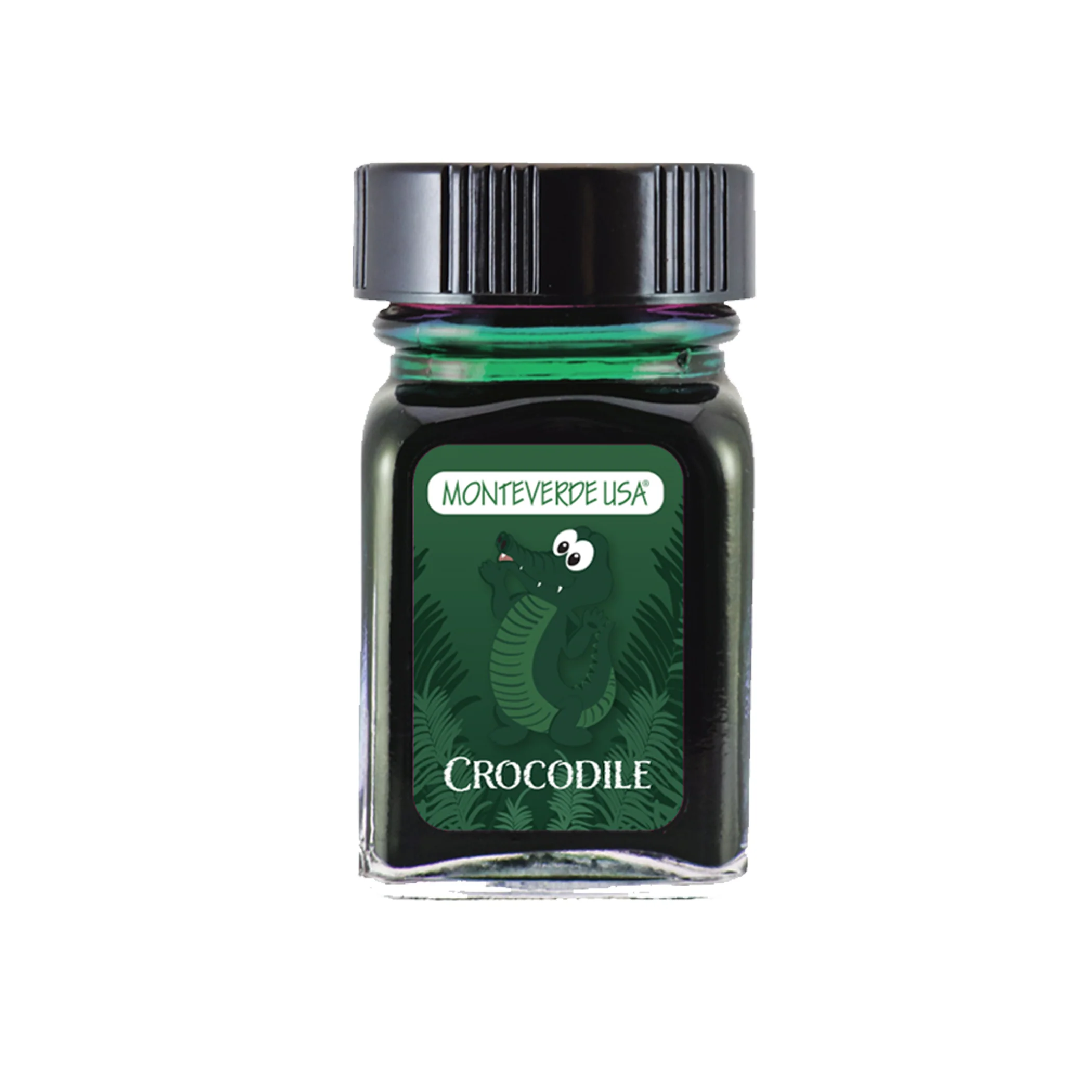 Monteverde Jungle Ink Collection Crocodile (Green) - 30ml Bottled Ink - Image 2