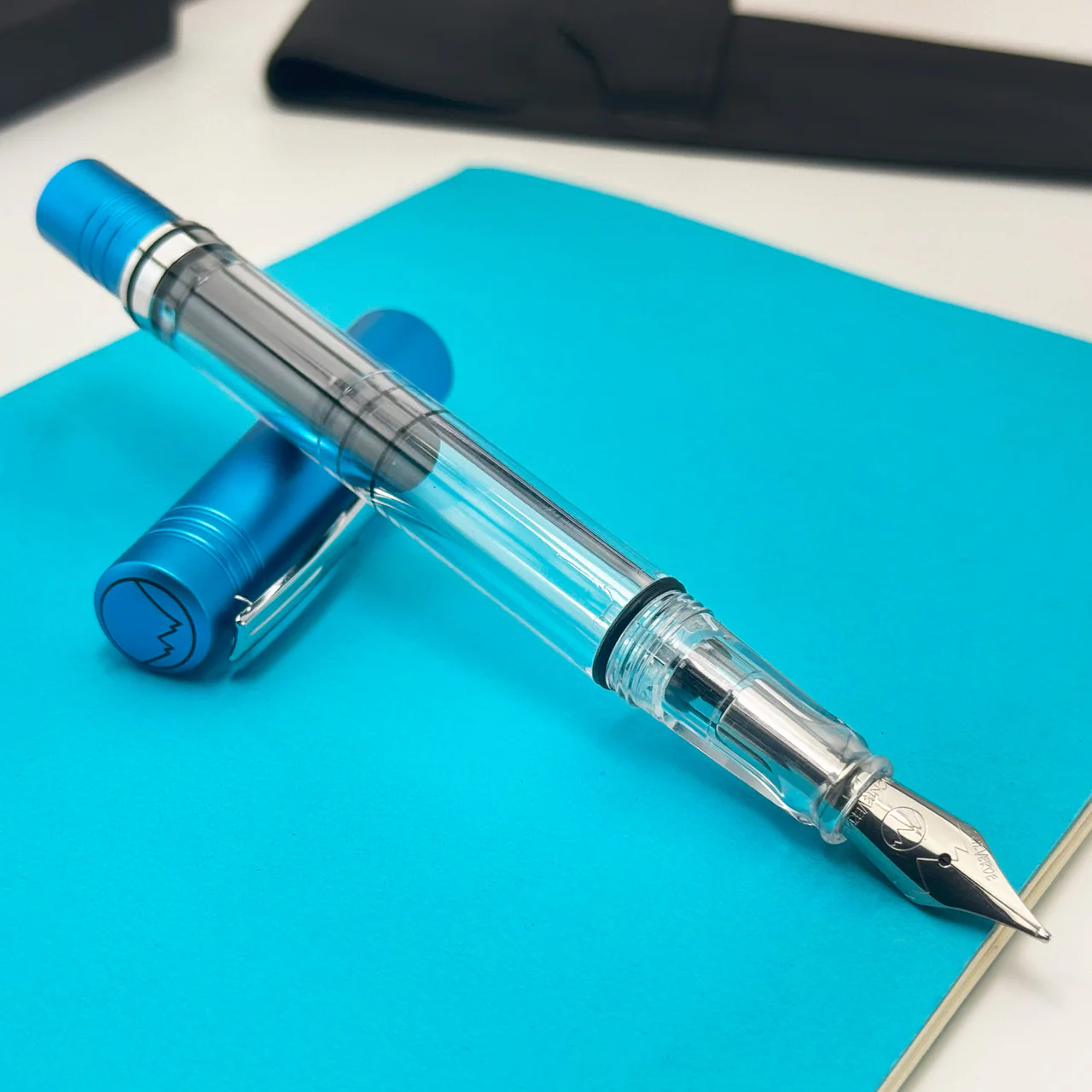 Monteverde MP1 Fountain Pen - Bright Blue - Image 3