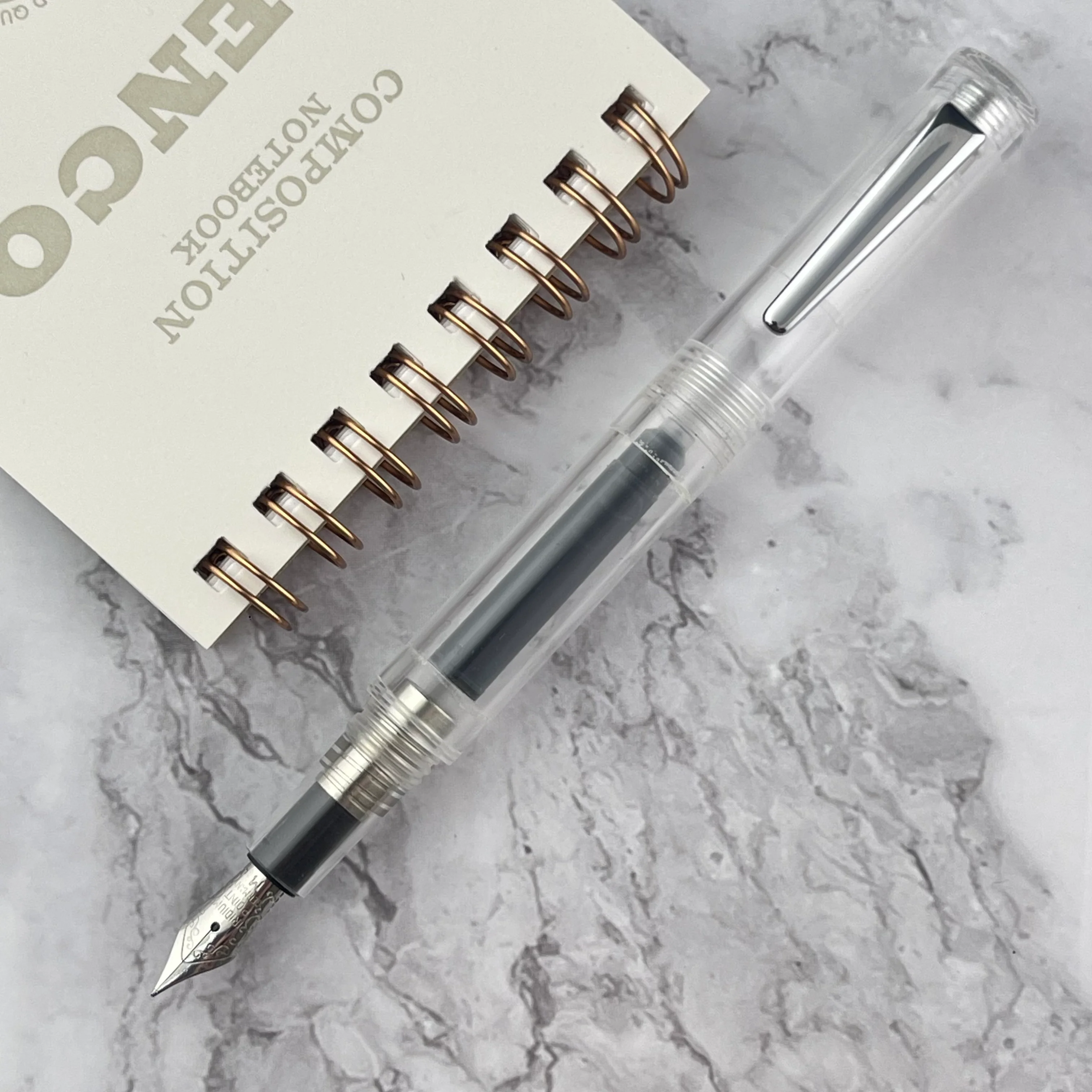 Monteverde MVP Fountain Pen - Diamond Clear - Image 3