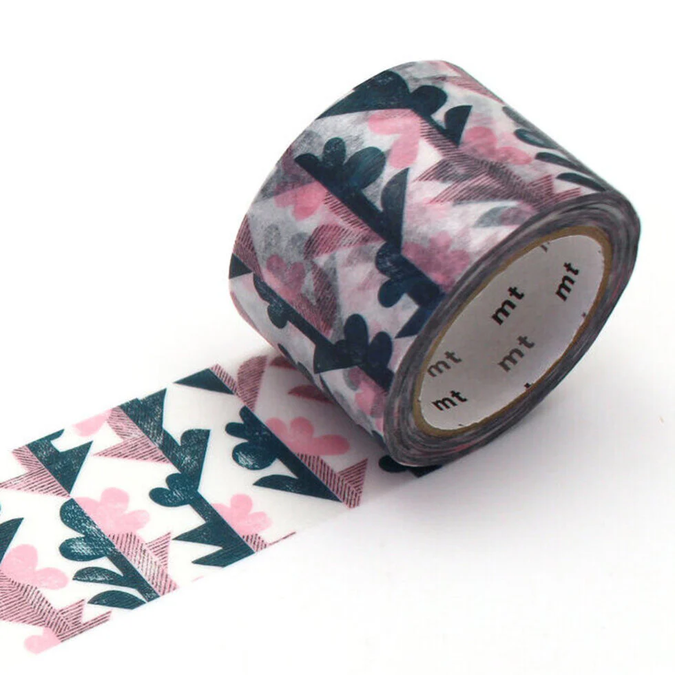 MT Washi Tape - Mina Perhonen Twin Flower - Image 2