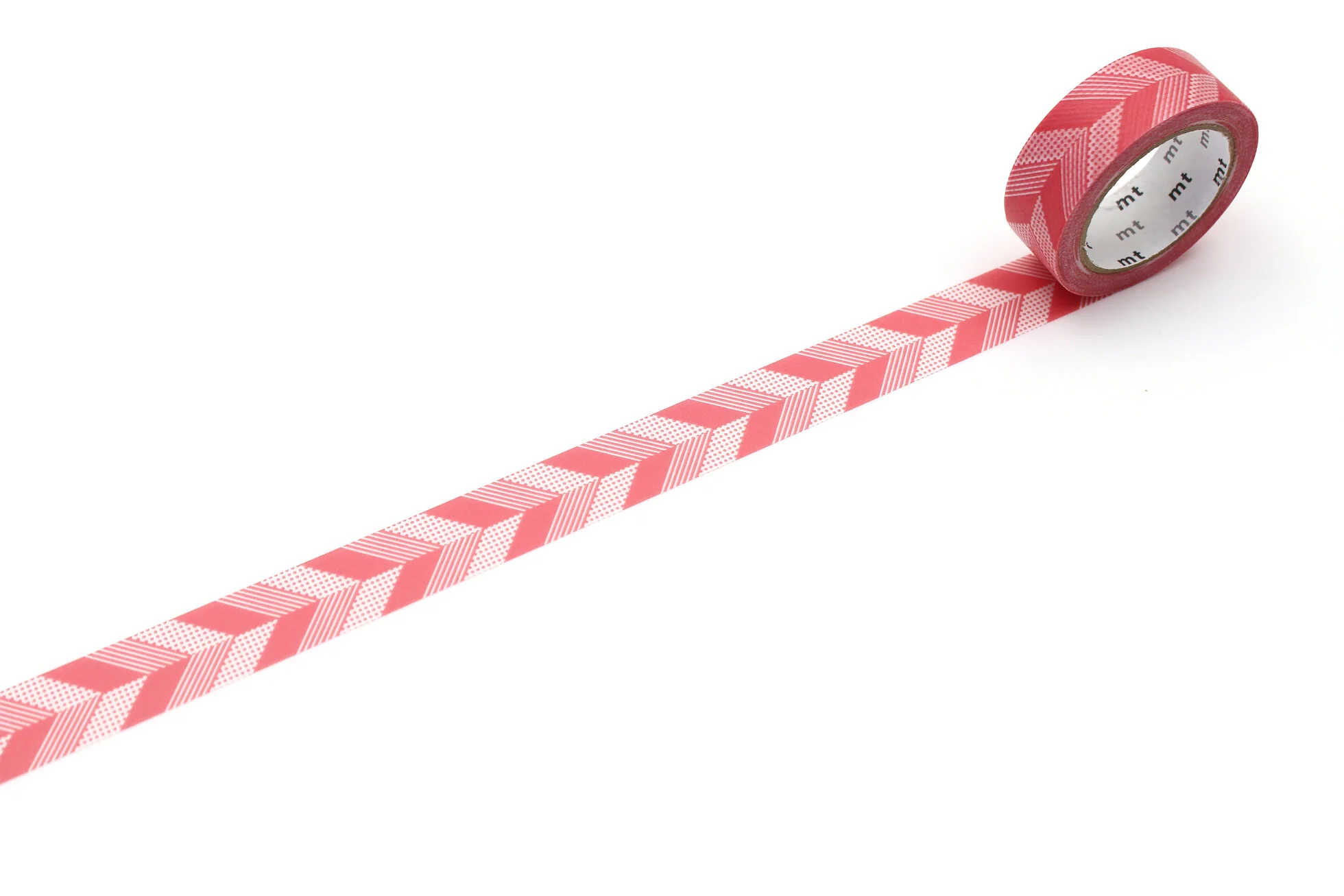 MT Washi Tape - Multistripe Pink - Image 3