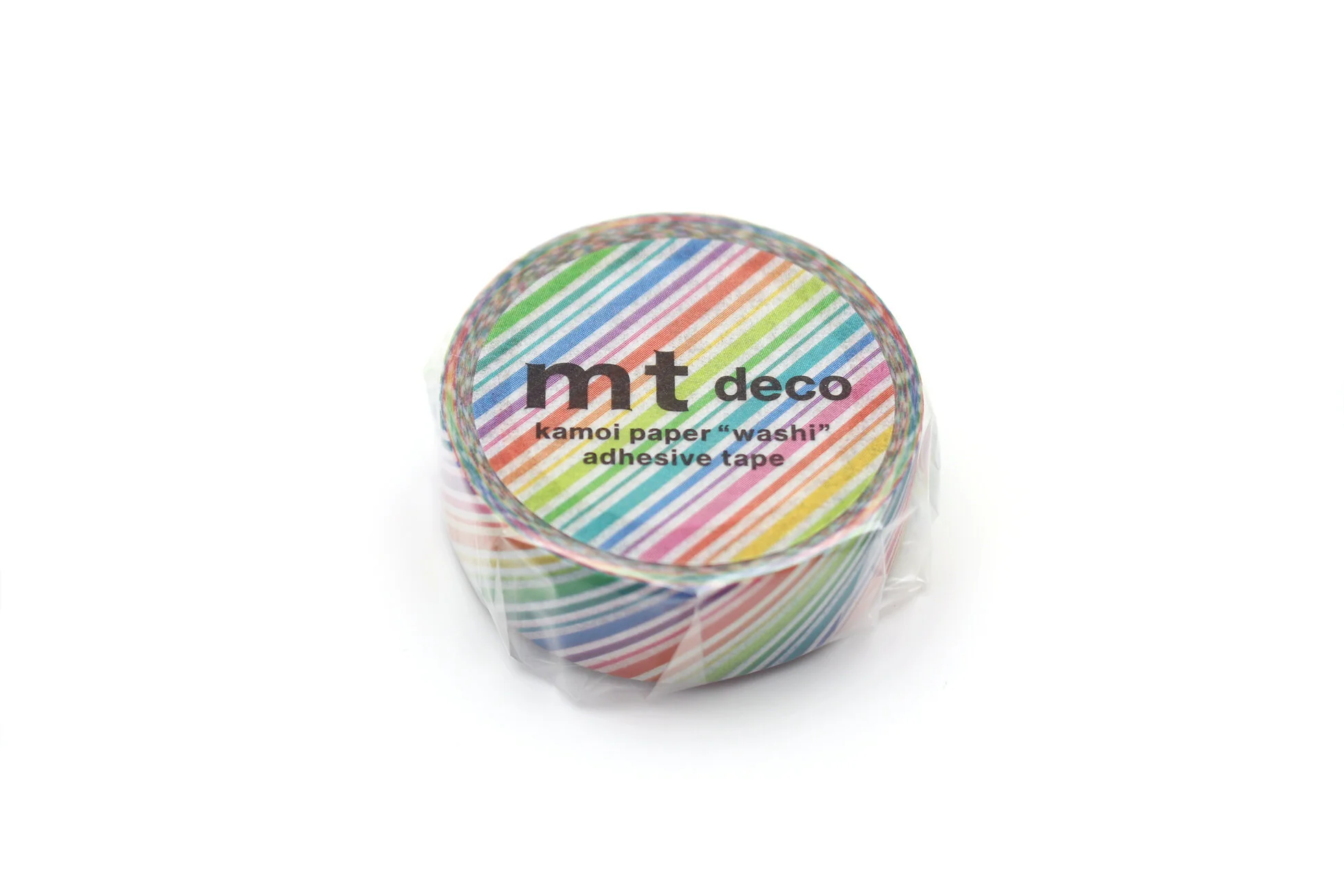 MT Washi Tape - Rainbow Stripe - Image 2