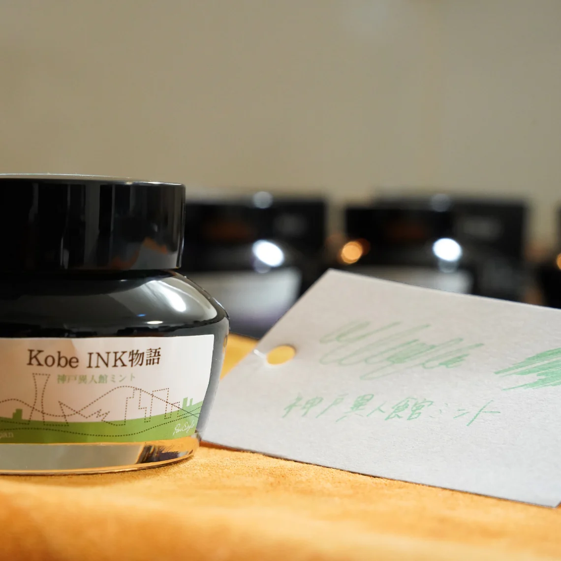 Nagasawa Kobe Ink 50ml Bottled Ink - Ink Story Vol. 60 Kobe Ijinkan Mint - Image 2