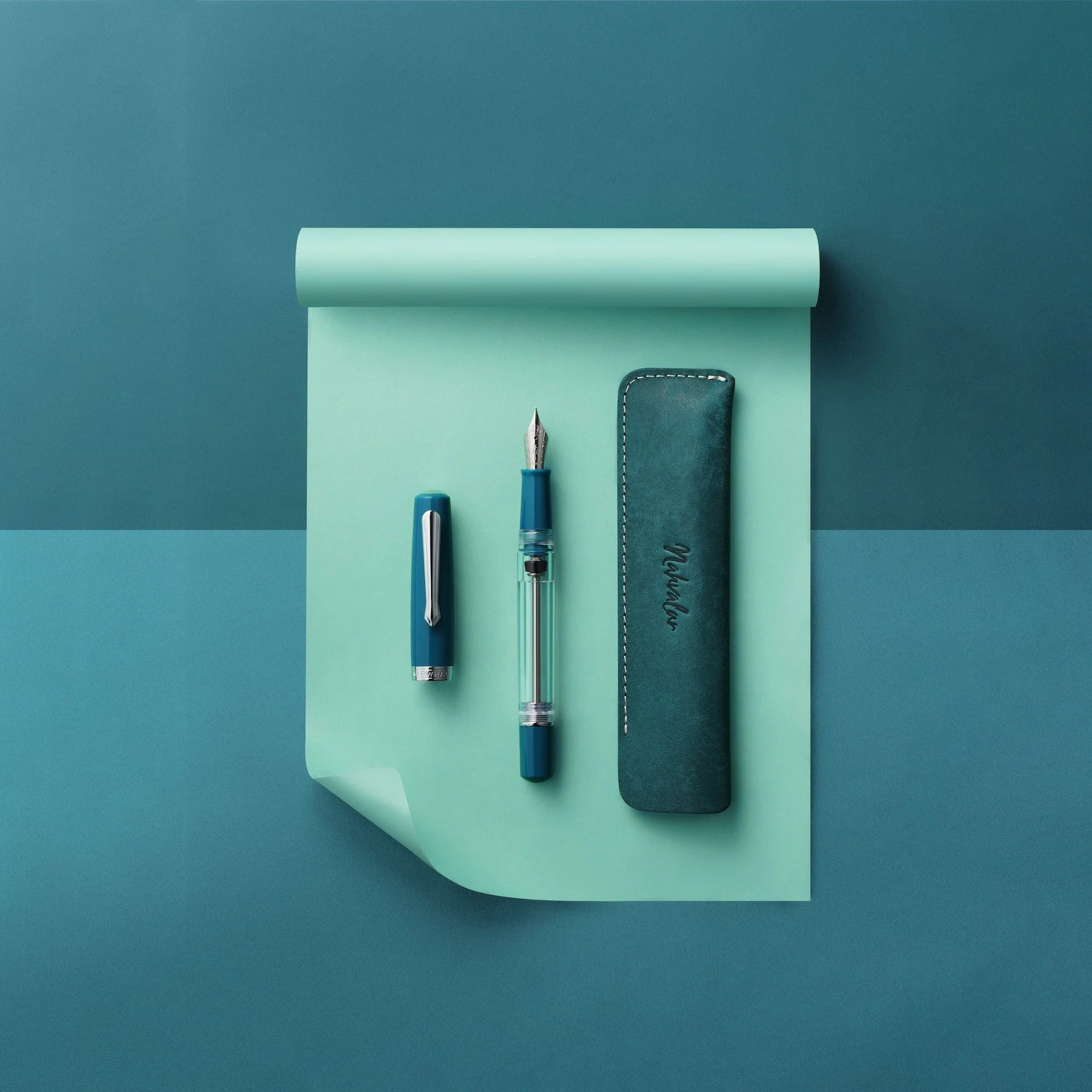 Nahvalur (Narwhal) Original Plus Fountain Pen - Aquamarine (Special Edition) - Image 3