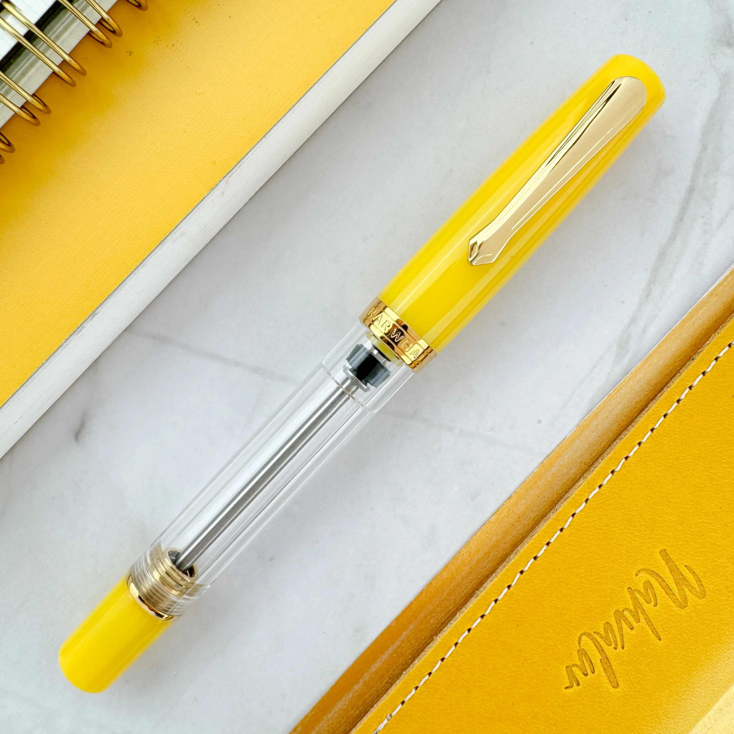 Nahvalur (Narwhal) Original Plus Fountain Pen - Citrine (Special Edition) - Image 2