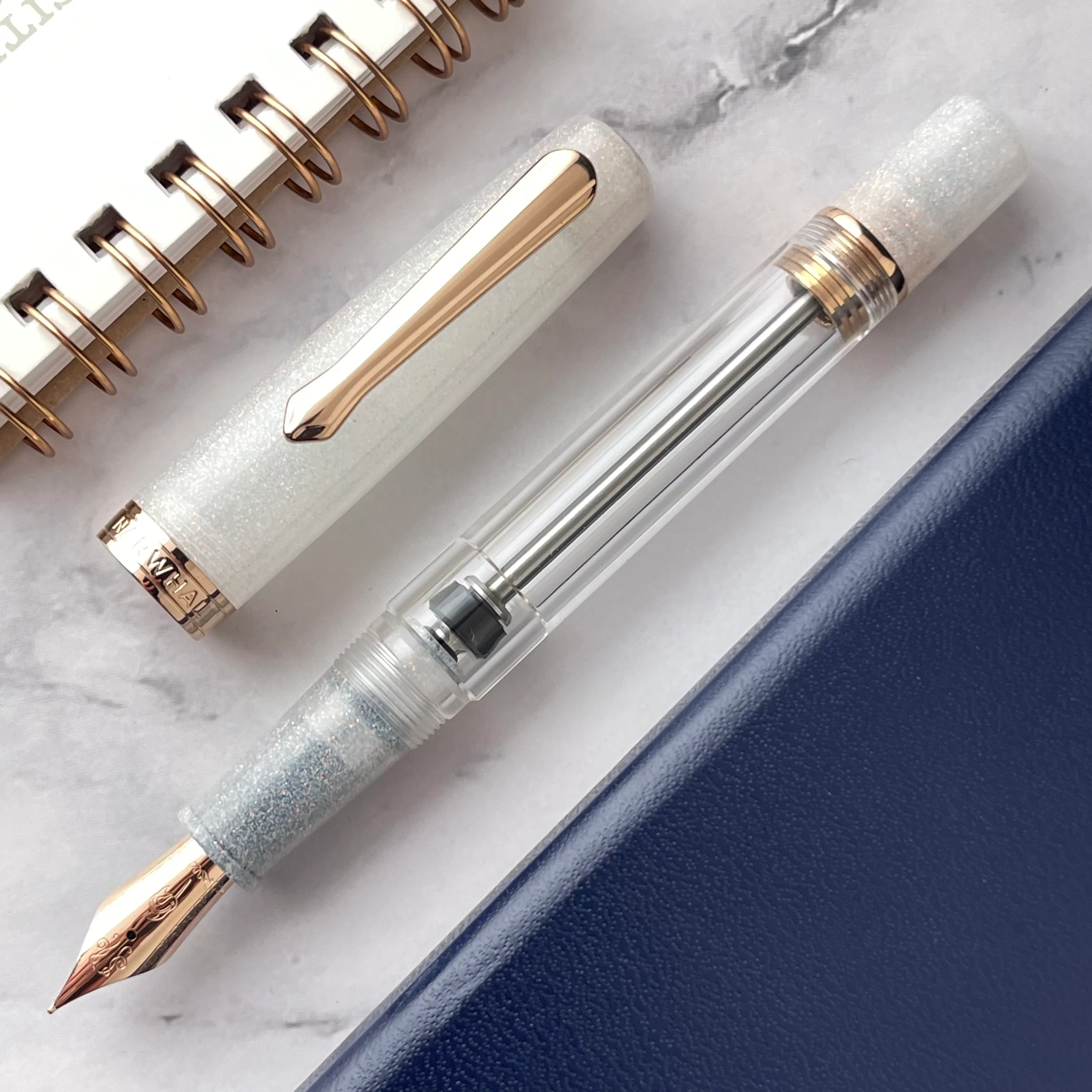 Nahvalur (Narwhal) Original Plus Fountain Pen - Matira Quartz (Special Edition) - Image 2