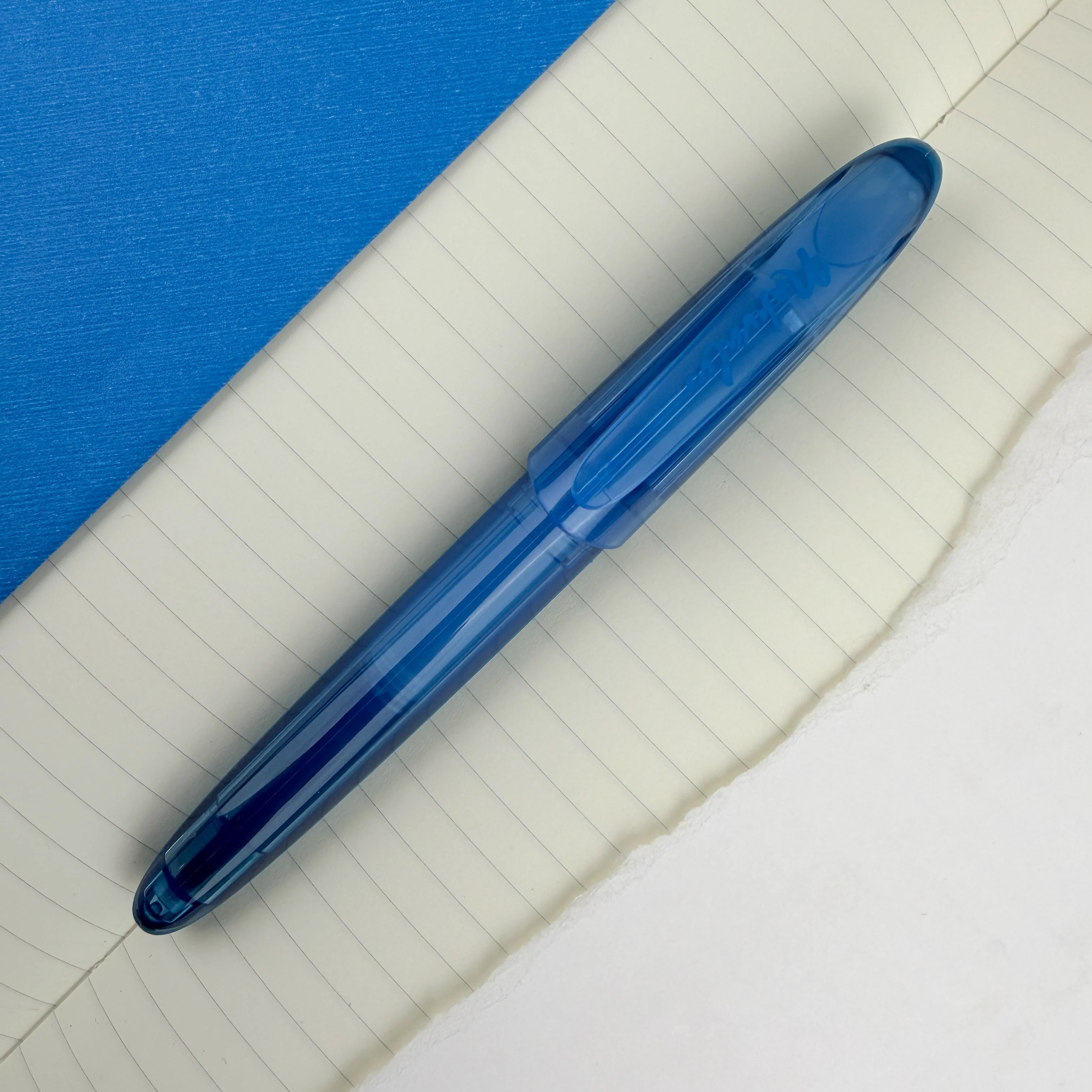 Nahvalur Triad Fountain Pen - Blue - Image 2