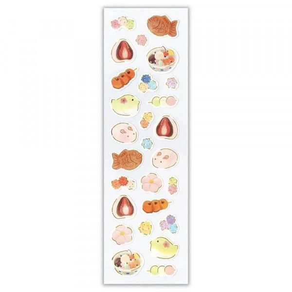 NB Japanese Style Sticker - Fluffy Japanese Sweets - Image 2