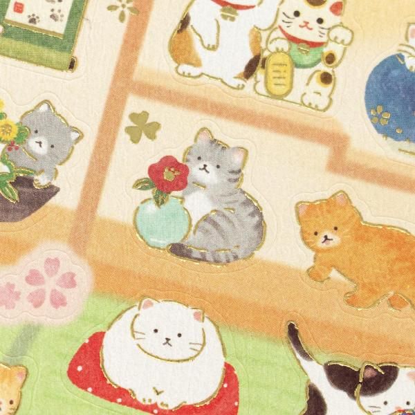 NB Japanese Style Stickers - Cats and Japanese-Style Room - Image 3